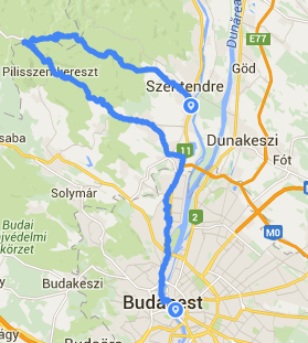 budapest szentendre térkép 8. túra – Szentendre Dömörkapu Dobogókő Pilisszentkereszt  budapest szentendre térkép